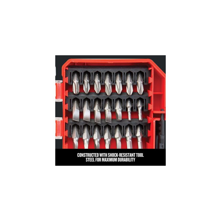 CRAFTSMAN 47-Piece Steel Hex Shank Screwdriver Bit Set