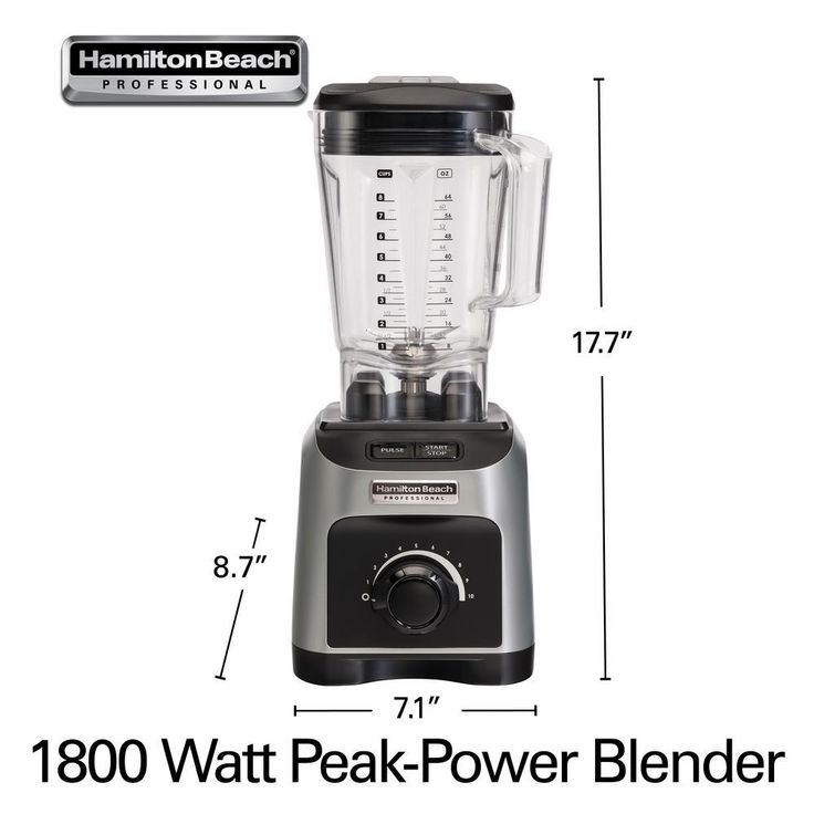 Professional 64 oz. 11-Speed Grey Blender