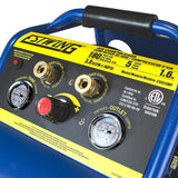 5 Gal. Quiet High Pressure Oil-Free Compressor - Super Arbor