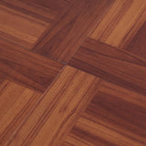TrafficMASTER Red Oak Parquet 12 in. x 12 in. Peel and Stick Vinyl Tile Flooring (30 sq. ft. / case)