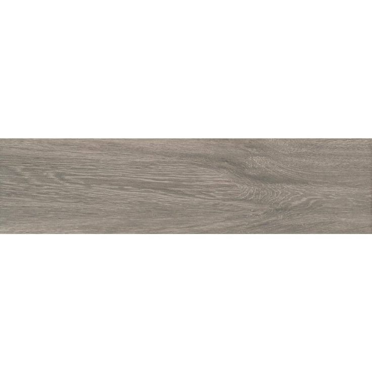 Mainstreet Grey 6 in. x 24 in. Matte Ceramic Floor and Wall Tile (17 sq. ft./Case)