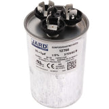 Lennox 89M73 capacitor - front view (Voltage: 370V; MFD: 35/5)