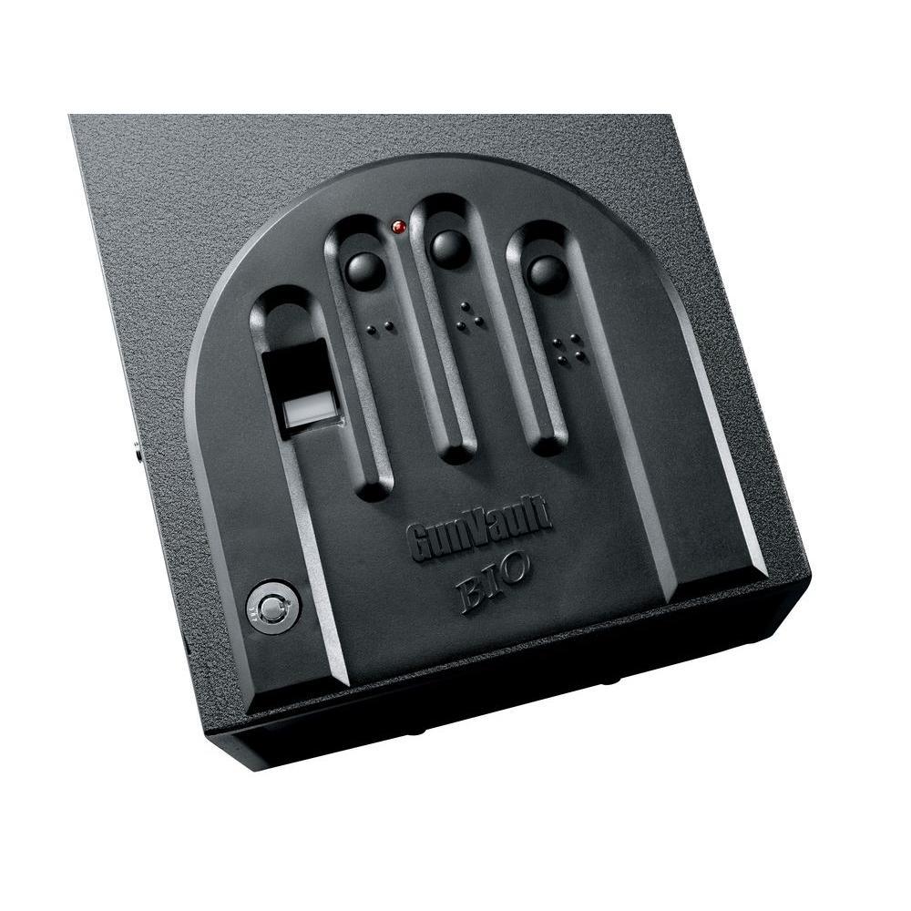 MiniVault Biometric Personal Security Handgun Safe with Fingerprint Reader - Super Arbor