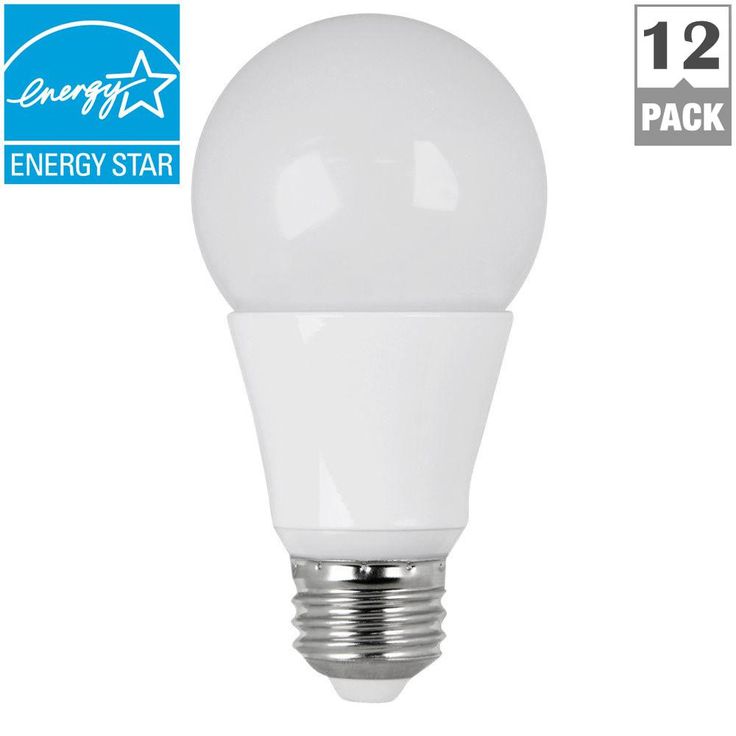 Feit Electric 60W Equivalent Warm White (3000K) A19 Dimmable LED Energy Star Light Bulb (12-Pack)