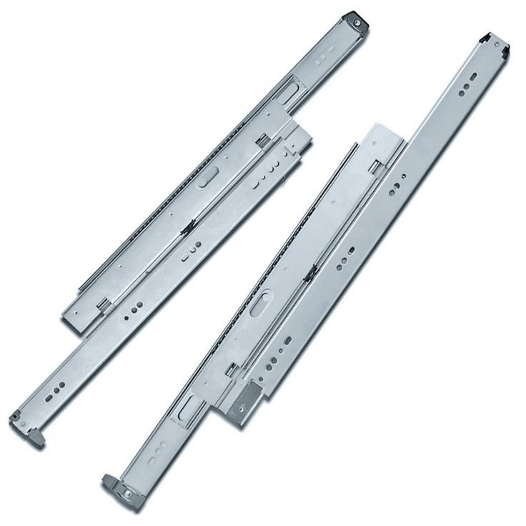 16 in. Zinc Side Mount Progressive Heavy-Duty Drawer Slides