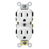 15 Amp Commercial Grade Duplex Outlet, Light Almond - Super Arbor