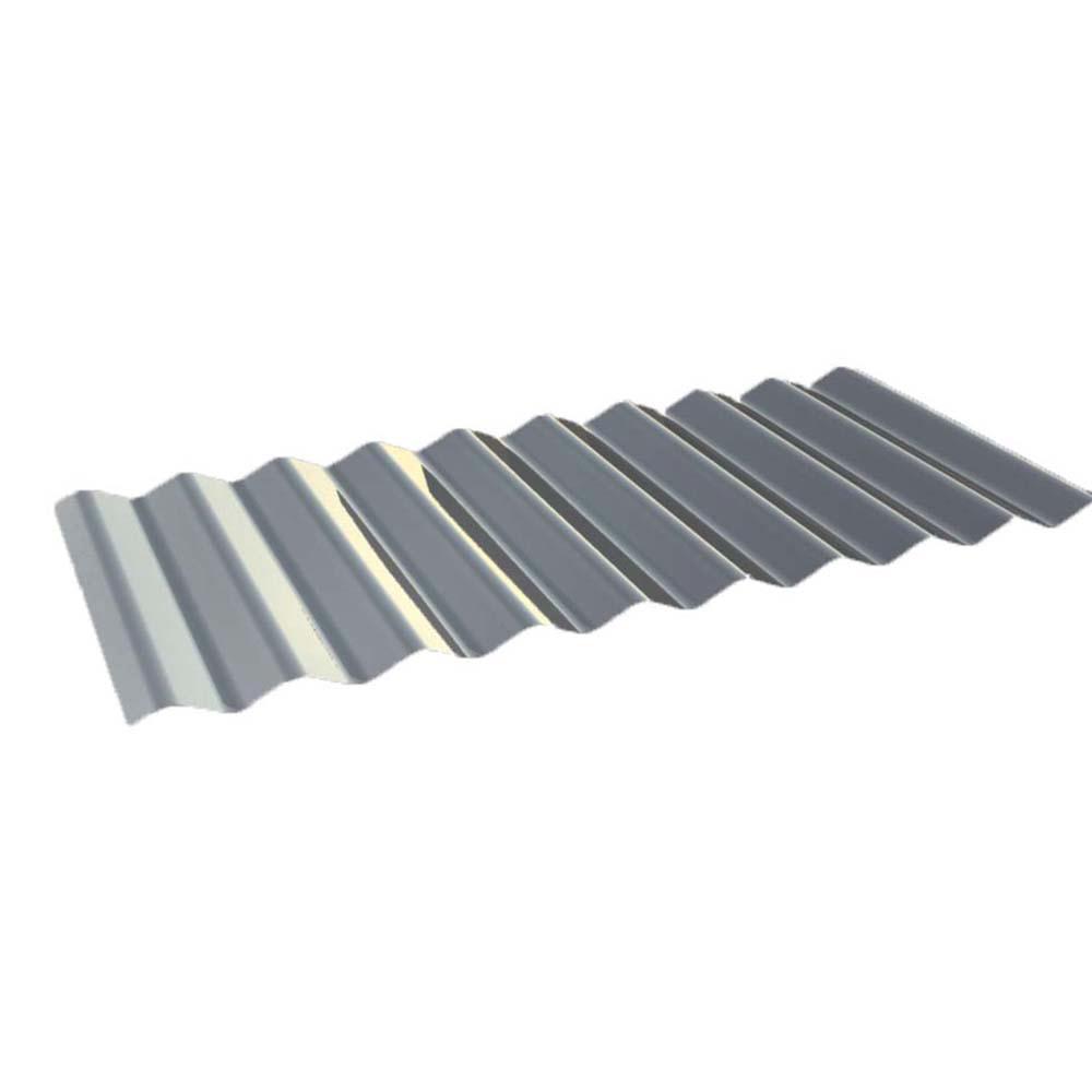 8 ft. Corrugated Galvanized Steel Utility-Gauge Roof Panel