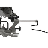 12 in. Sliding Compound Miter Saw with Laser - Super Arbor