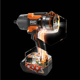 18-Volt OCTANE Cordless Brushless 1/2 in. High Torque 6-Mode Impact Wrench (Tool-Only) with Belt Clip