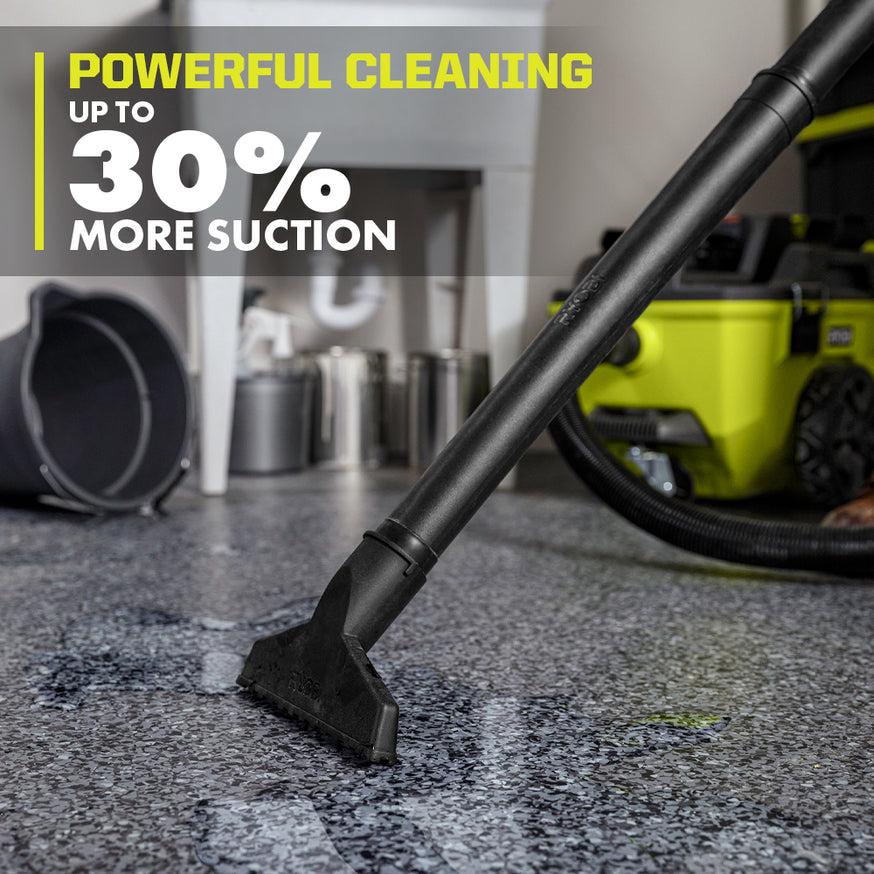 18-Volt ONE+ 6 Gal. Cordless Wet/Dry Vacuum (Tool Only) with Hose, Crevice Tool, Floor Nozzle and Extension Wand