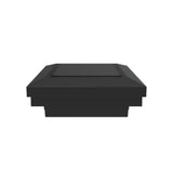 Penrose/VersaRail 2.5 in. Matte Black Aluminum Rail Solar Post Top Down Light - Super Arbor