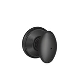 Siena Aged Bronze Privacy Bed/Bath Door Knob - Super Arbor