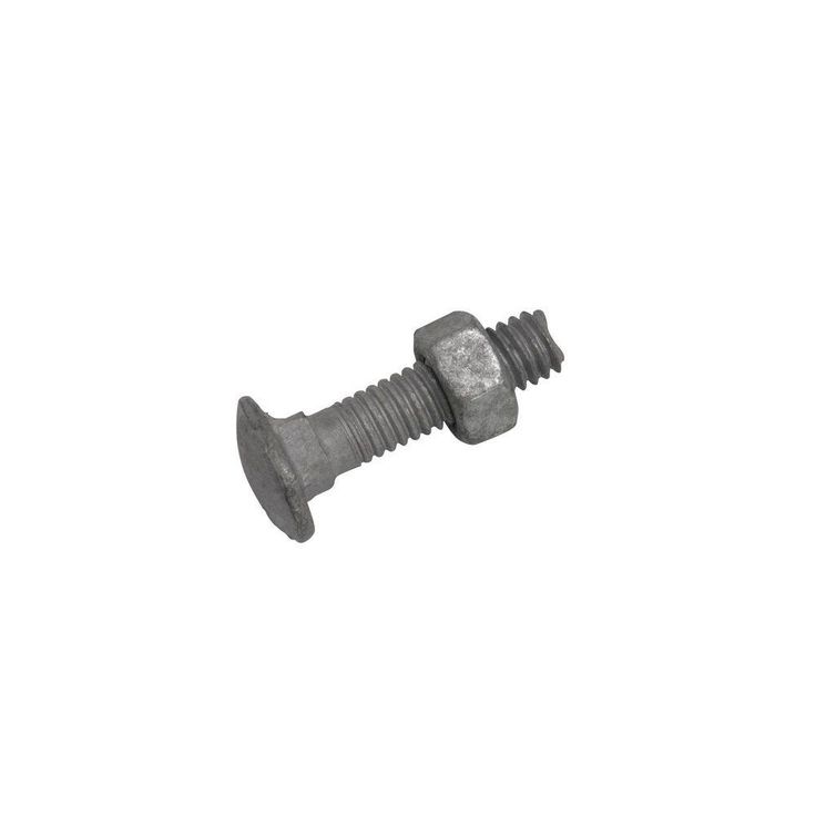 Everbilt 5/16 in. x 1-1/4 in. Galvanized Steel Carriage Bolt (20-Pack)
