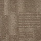 EuroTile Windsor Terrace Ebony Loop 19.7 in. x 19.7 in. Carpet Tile (20 Tiles/Case)