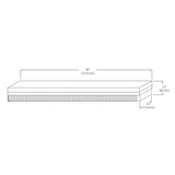 LS1- 4 ft. 225-Watt White Integrated LED Linear Strip Light in 3000K - Super Arbor