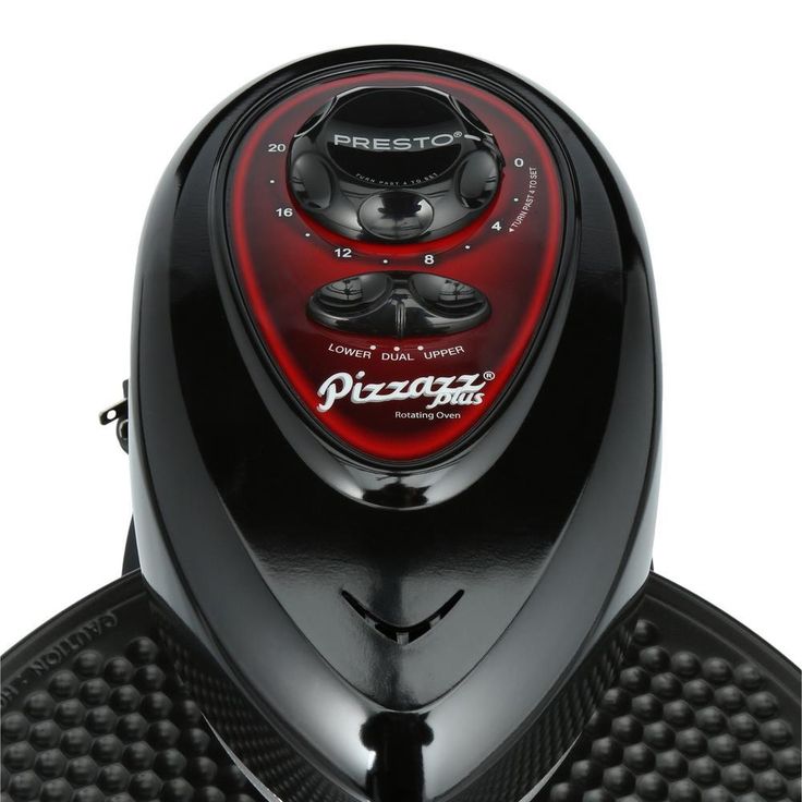 Pizzazz Plus Rotating Pizza Oven 1235 Watts with Built-In Timer