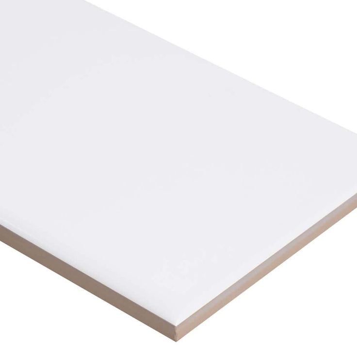 MSI City Bianco 4 in. x 12 in. Glossy Ceramic White Subway Tile (9.99 sq. ft./case)