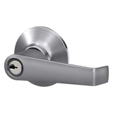 Schlage F80 Elan Elan Satin Chrome Universal Keyed Entry Door Handle