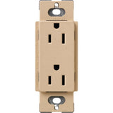 Tamper-Resistant Duplex Receptacle, 15 Amp, White - Super Arbor