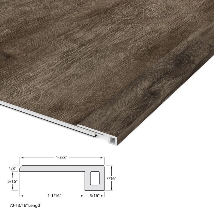 CALI Offshore Oak 1.39-in x 72.83-in Vinyl Floor Threshold