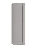 Home Decorators Collection Washington Veiled Gray Plywood Shaker Assembled Wall Kitchen Cabinet Soft Close Left 15 in W x 12 in D x 36 in H