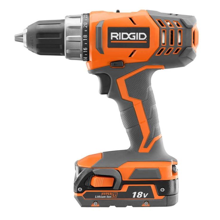 18-Volt Lithium-Ion Cordless 2-Speed 1/2 in. Compact Drill/Driver Kit with (2) 1.5 Ah Batteries, Charger, and Tool Bag