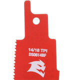 6 in. 14/18 TPI Steel Demon Medium Metal Cutting Reciprocating Saw Blade (5-Pack) - Super Arbor