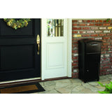 Elephantrunk Black Locking Extra-Large Mailbox Parcel Drop - Super Arbor