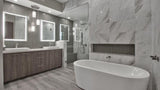 Emser KALTA FIORE 10-Pack Kalta Fiore 12-in x 12-in Polished Natural Stone Marble Look Tile