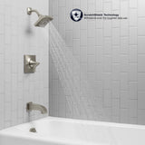 Katun 1-Handle 3-Spray Tub and Shower Faucet in Brushed Nickel (Valve Included) - Super Arbor