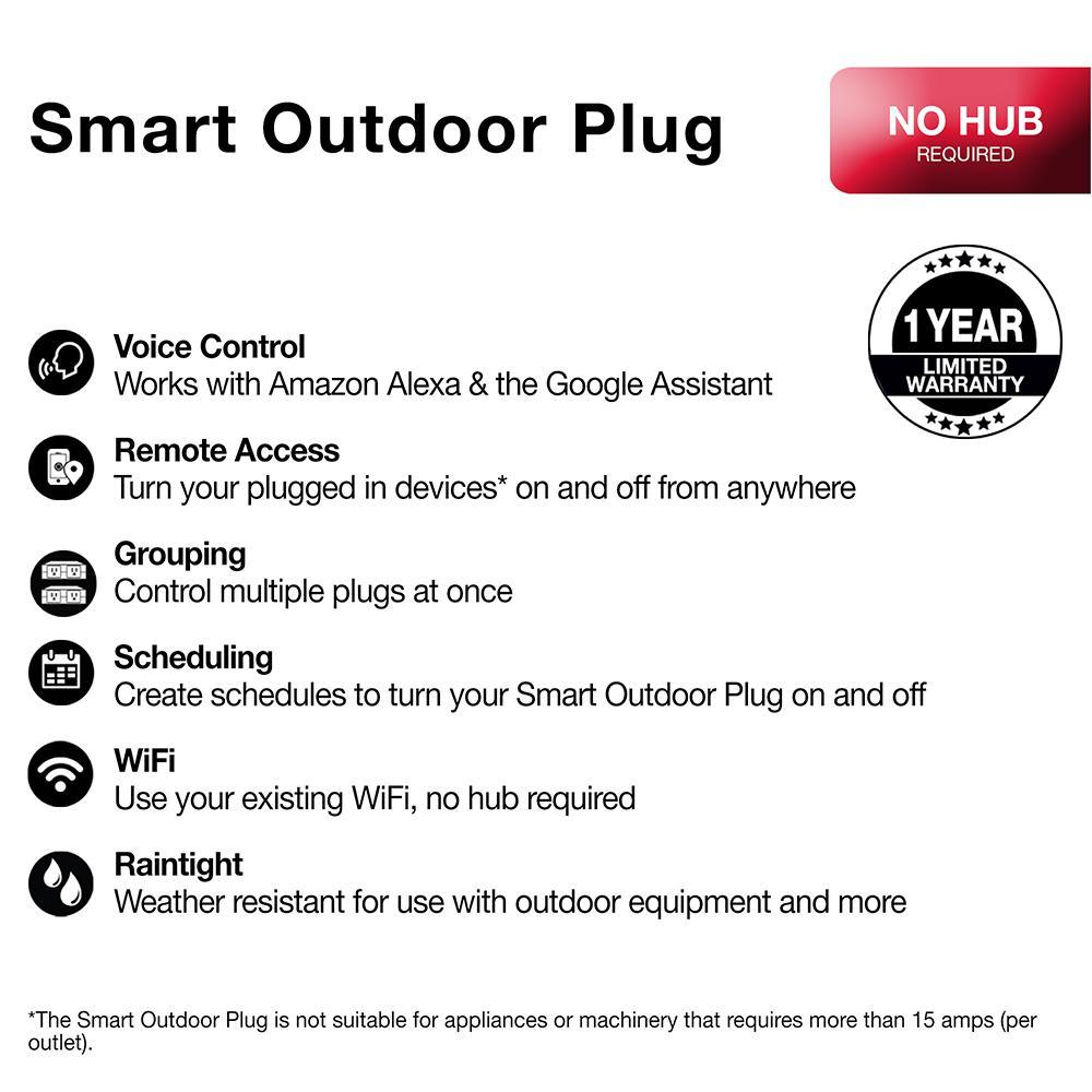 Smart Outdoor Plug - Super Arbor