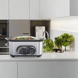 6.5 Quart Stainless Steel Slow Cooker