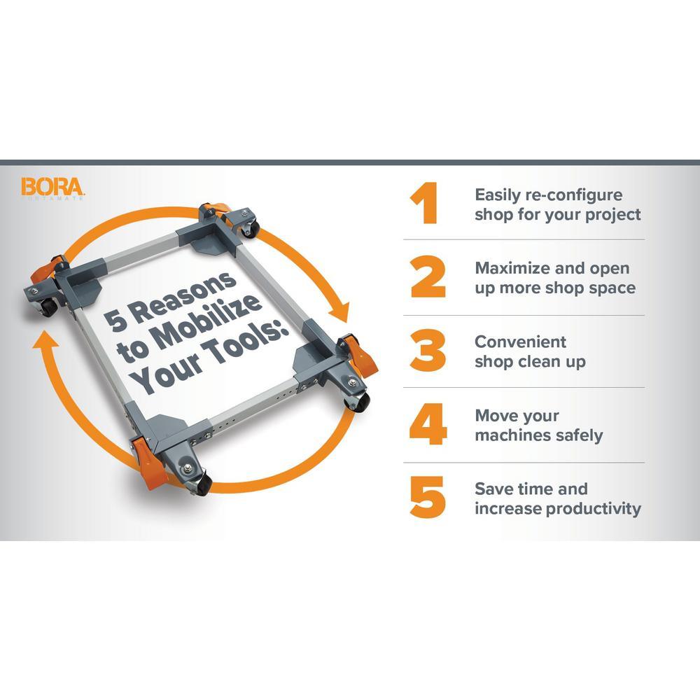 Heavy-Duty All Swivel Mobile Base - Super Arbor