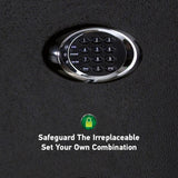 EF3428E 3.39 cu ft Fireproof Safe and Waterproof Safe with Digital Keypad - Super Arbor