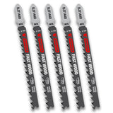 4-1/2 in. x 12 TPI Ultra Fine Finish Bi-Metal Jigsaw Blade (5-Pack) - Super Arbor