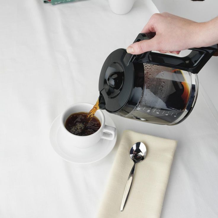 12-Cup Black Programmable Coffee Maker with Automatic Shut-Off