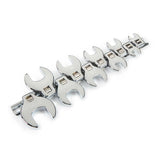 3/8 in. Drive 10-24 mm Crowfoot Wrench Set (10-Piece) - Super Arbor