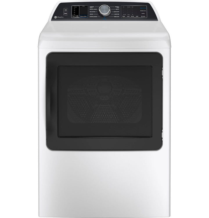 GE 7.4-cu ft Steam Cycle Electric Dryer (Diamond Gray) ENERGY STAR