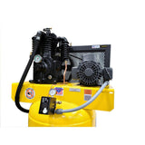 Industrial Series 80 Gal. 5 HP 1-Phase Silent Air Electric Air Compressor with Pressure Lubricated Pump - Super Arbor