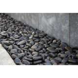 MSI Black Polished 0.5 cu. ft . 0.75 to 1.25 in. Pebbles. 40 lb. Bag (55 Bags / Pallet)