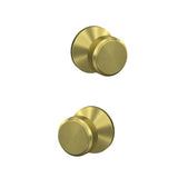 Custom Bowery Satin Brass Kinsler Trim Combined Interior Door Knob - Super Arbor