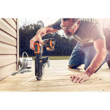 18-Volt Cordless Brushless Drywall Screwdriver with Collated Attachment with 1.5 Ah Lithium-Ion Battery - Super Arbor