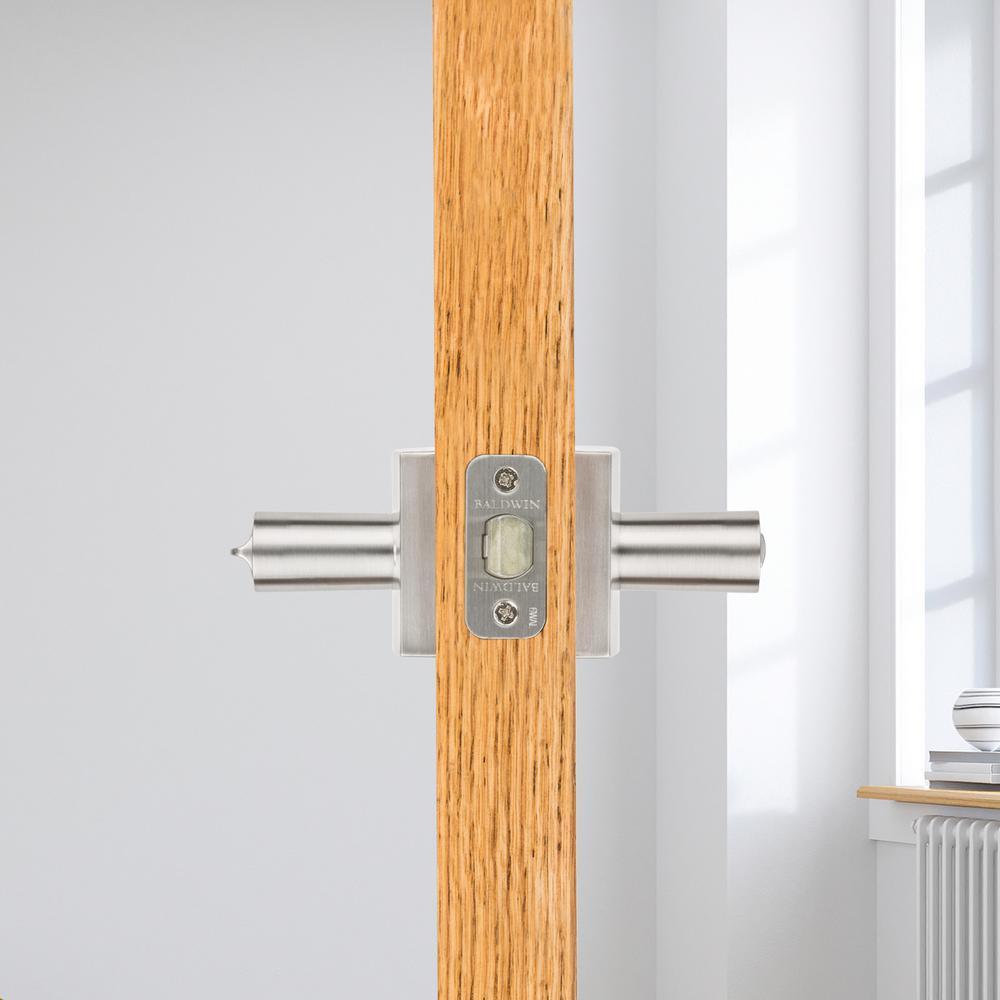 Prestige Spyglass Satin Nickel Bed/Bath Door Lever - Super Arbor