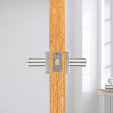 Prestige Spyglass Satin Nickel Bed/Bath Door Lever - Super Arbor