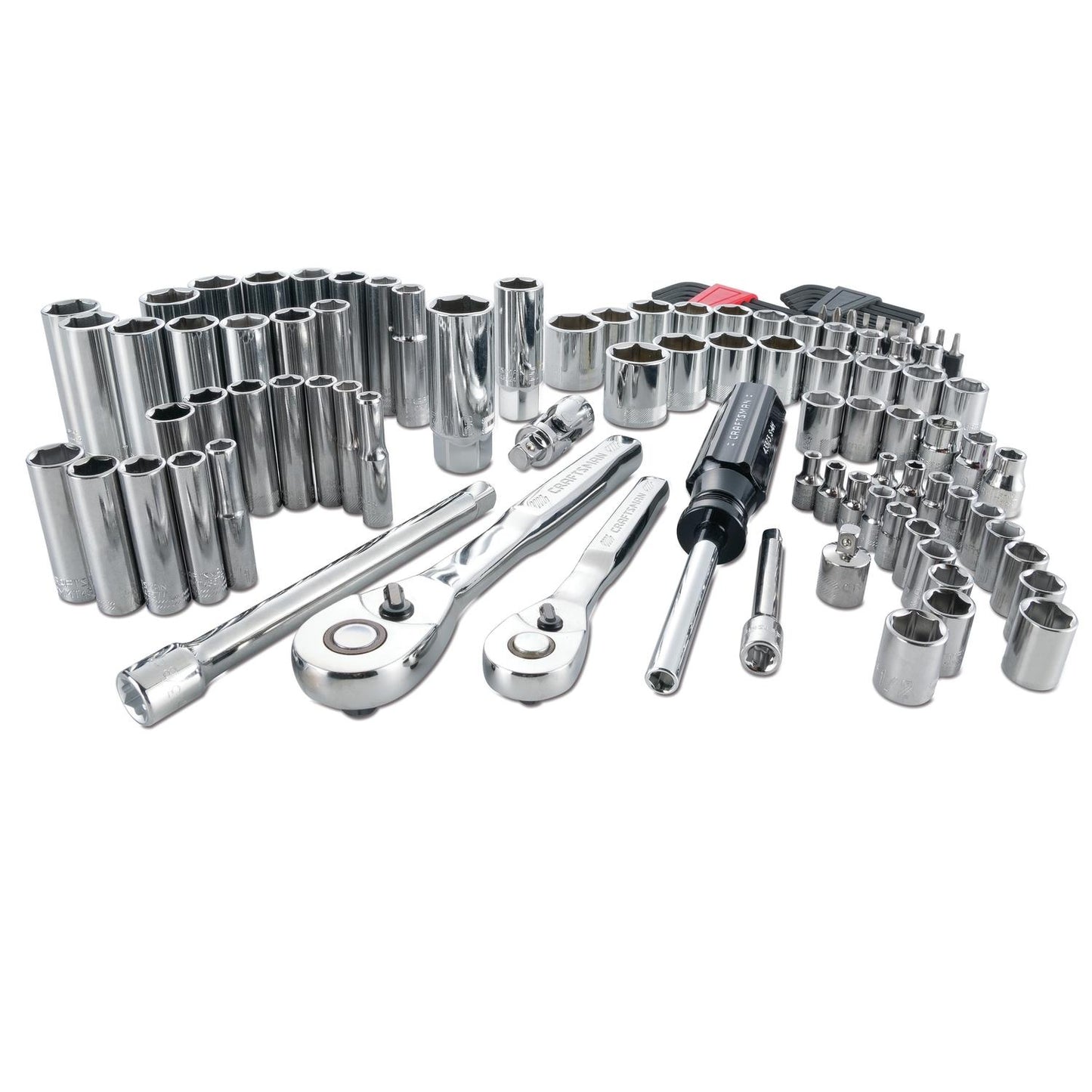 Craftsman 105-Piece Mechanic's Tool Set with Metric and SAE Sockets