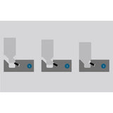 Ready to Assemble Standard 18 in. x 34-1/2 in. x 24 in. Drawer Base Cabinet in Grey Nordic Wood