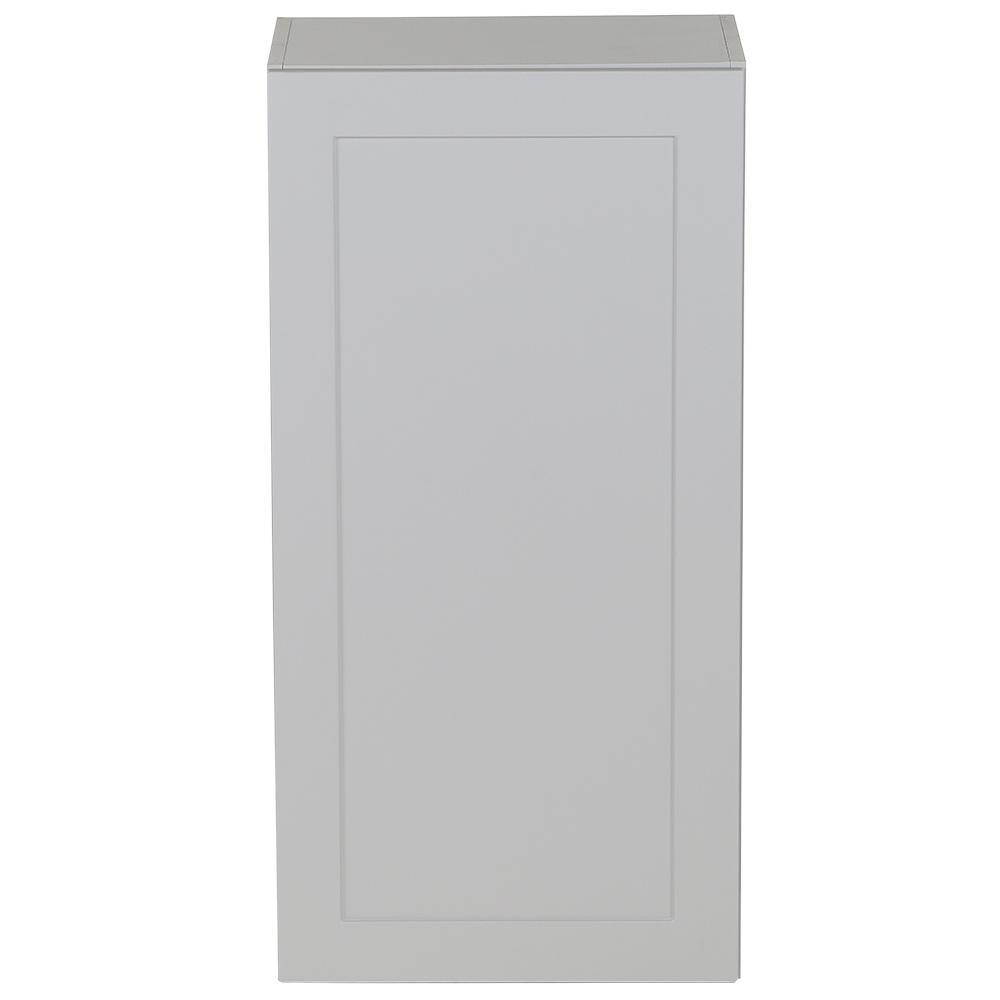 Cambridge Shaker Assembled 30x42x12.5 in. Wall Cabinet with 2 Soft Close Doors in White - Super Arbor