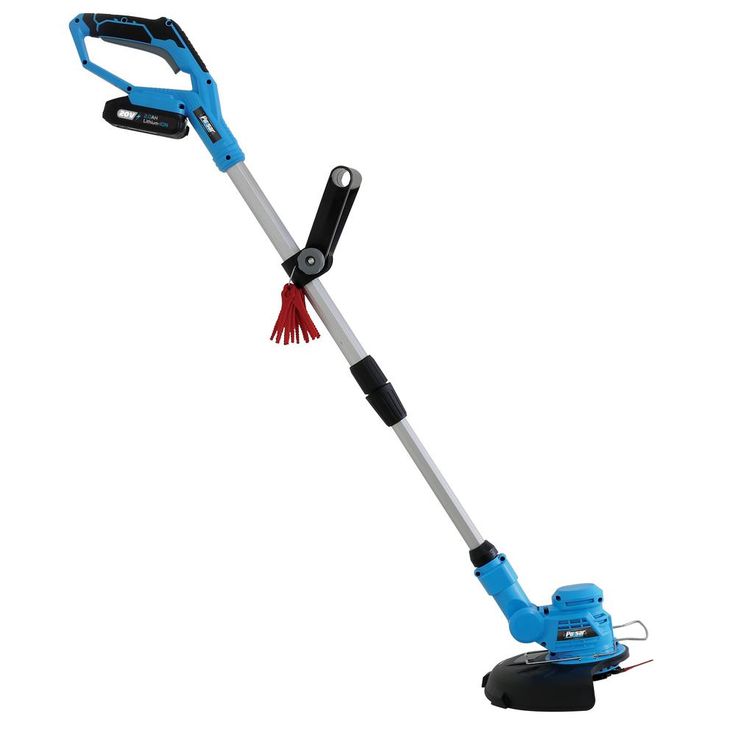 Pulsar 20-Volt Lithium-Ion Electric Cordless 10 in. Grass Trimmer with 2.0 Ah Battery, Charger and Replaceable Trimmer Blades