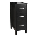 20 in. W x 12 in. D x 30 in. H Bathroom Vanity Cabinet Linen Cabinet with Three Drawers in Gray - Super Arbor