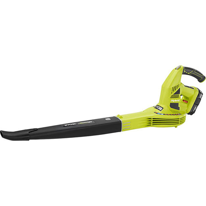 RYOBI ONE+ 150 MPH 200 CFM 18-Volt Lithium-Ion Cordless Battery Hybrid Leaf Blower/Sweeper (Tool Only)